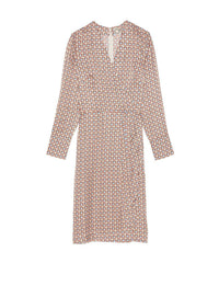 1qty RELIQUAT 170€ 0%  / Robe col v Blida en soie - Brest