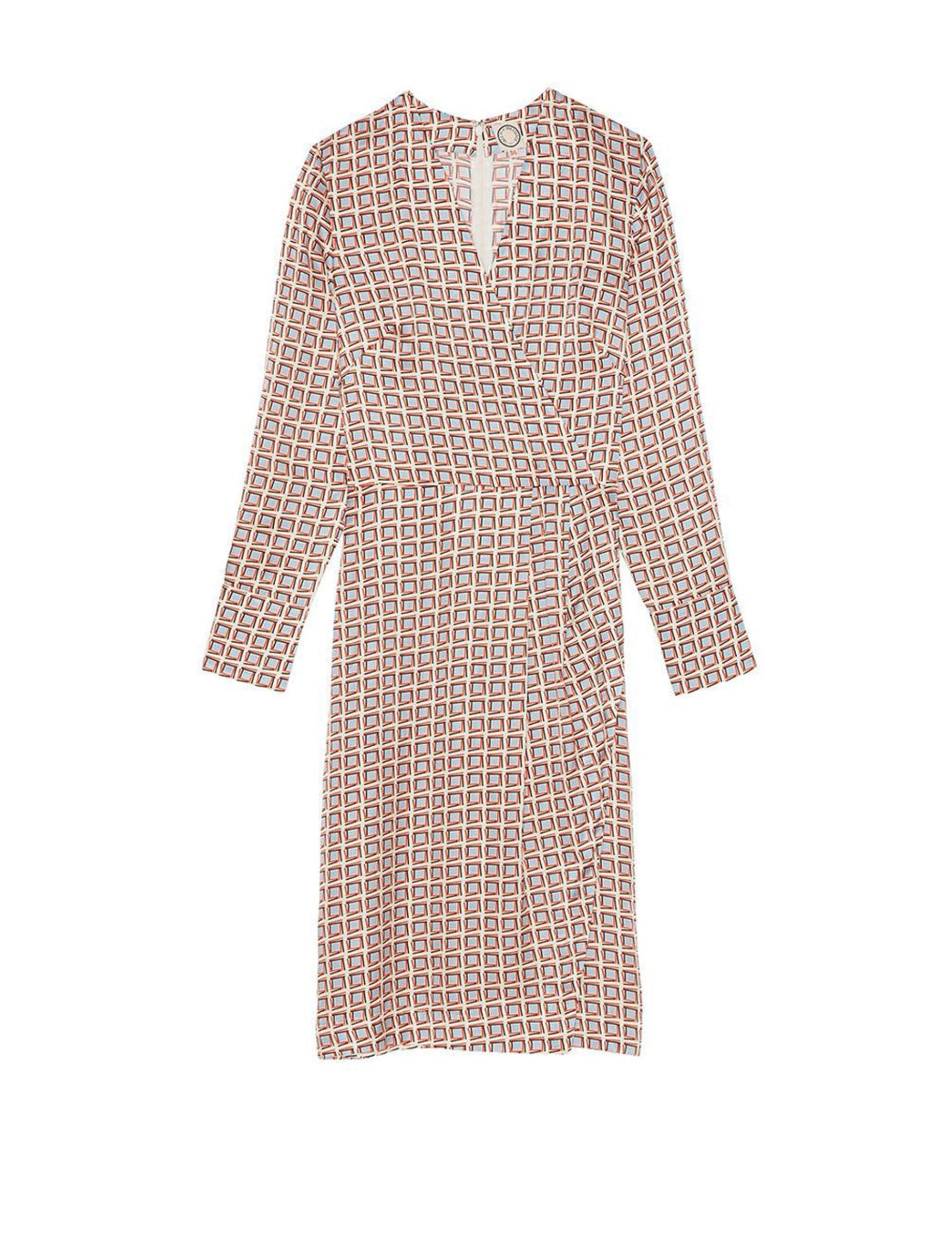 1qty RELIQUAT 170€ 0%  / Robe col v Blida en soie - Brest