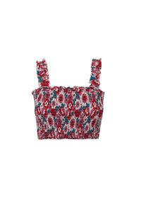 RED BLOSSOM BRA