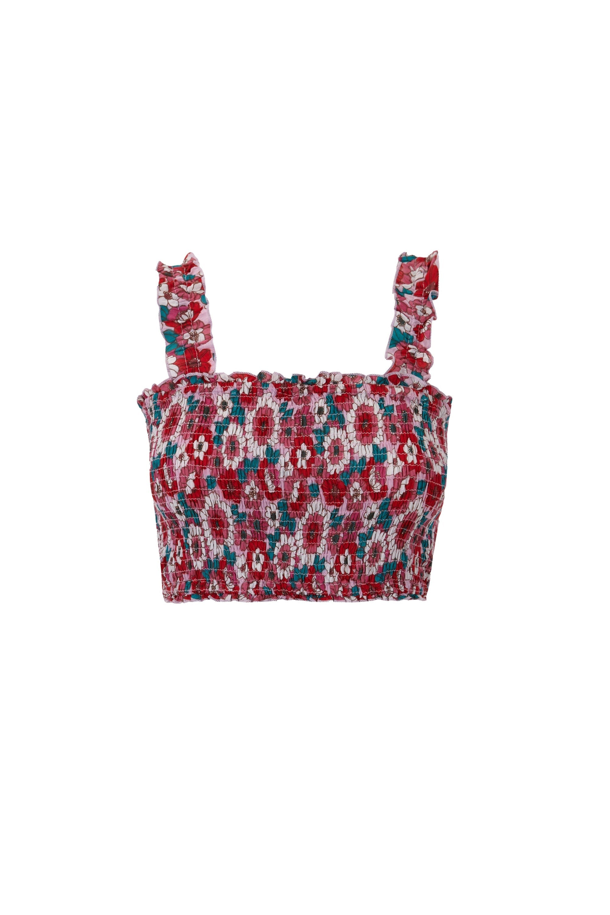 RED BLOSSOM BRA