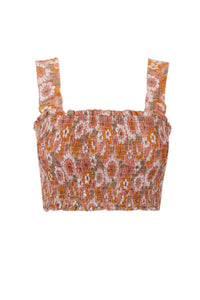 RUST BLOSSOM BRA