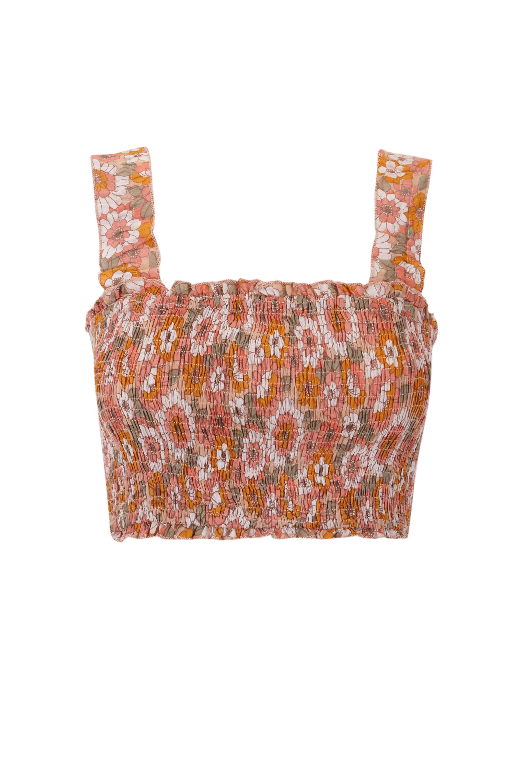 RUST BLOSSOM BRA