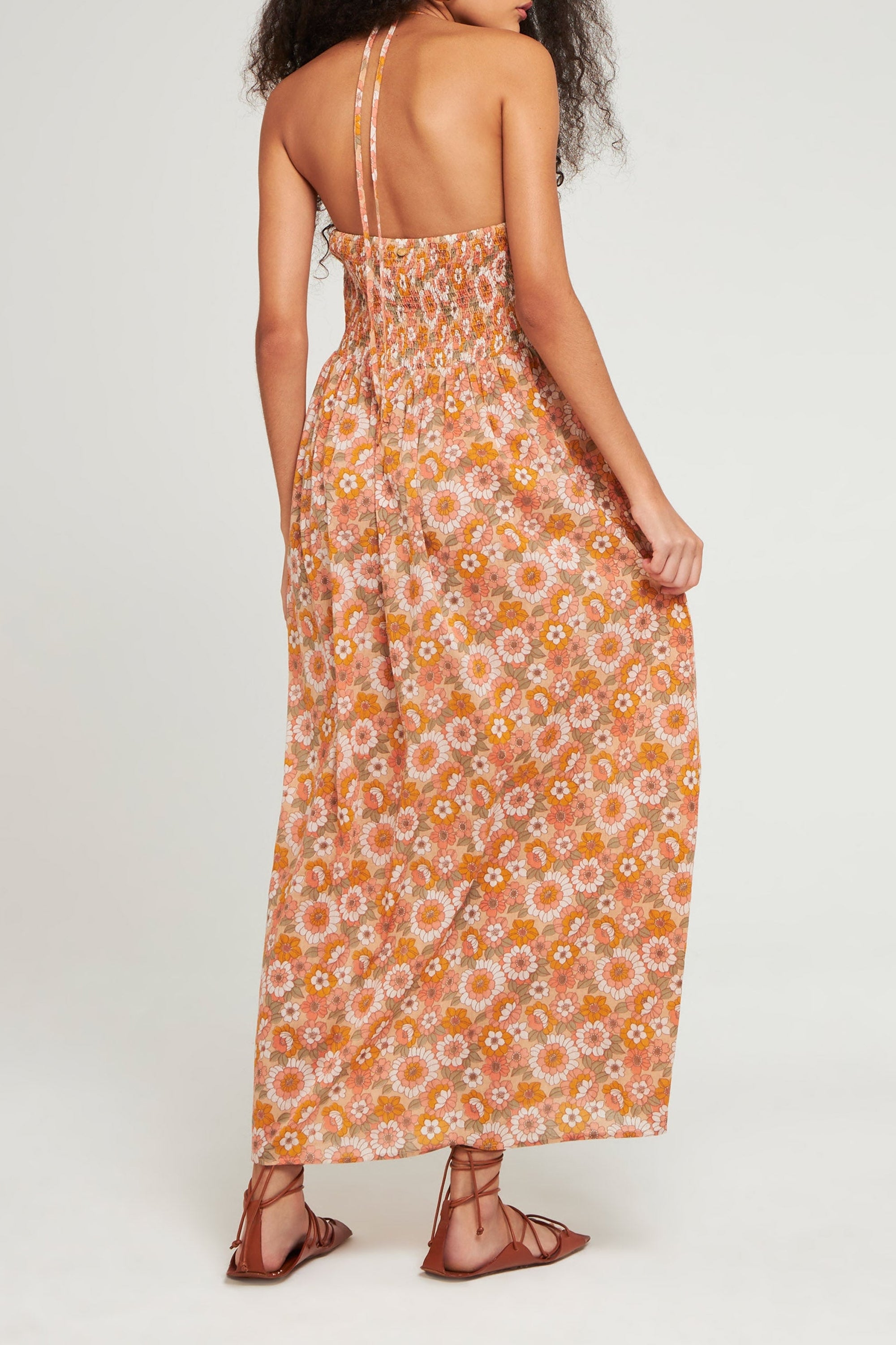 RUST BLOSSOM SUNDRESS