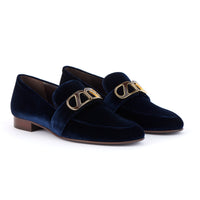 1qty DÉJÀ VU 220€ / Mocassins Blair en velours - Blue