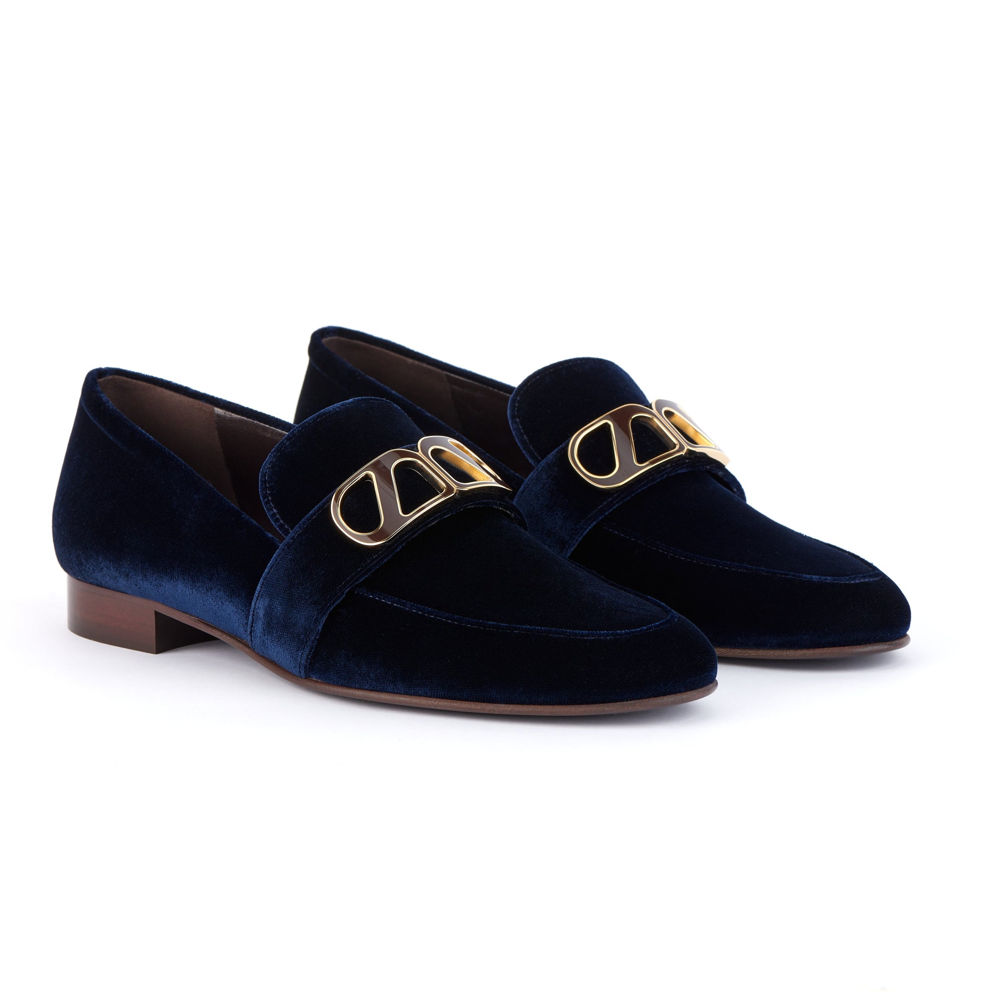 1qty DÉJÀ VU 220€ / Mocassins Blair en velours - Blue