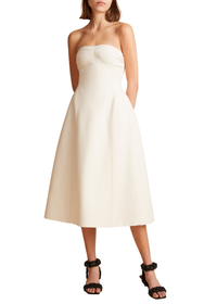 Blume dress in wool - White