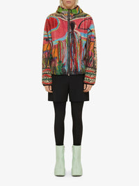 Blouson à capuche réversible - Multicouleurs