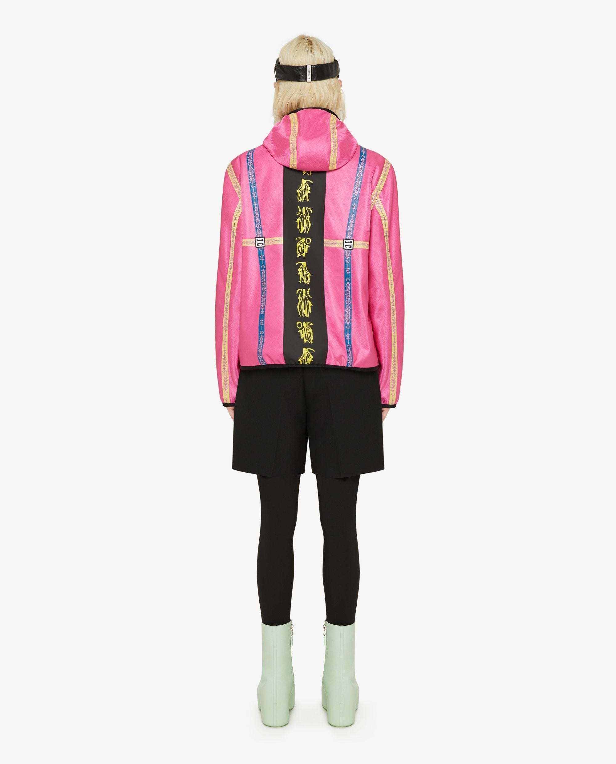 Blouson à capuche réversible - Multicouleurs