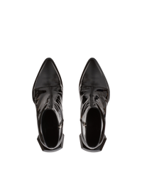 Bottines billy en cuir verni - Noir