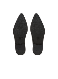 Mocassins ben en cuir lisse - Noir