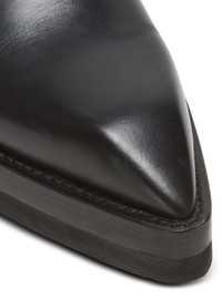 Mocassins ben en cuir lisse - Noir