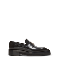 Mocassins ben en cuir lisse - Noir
