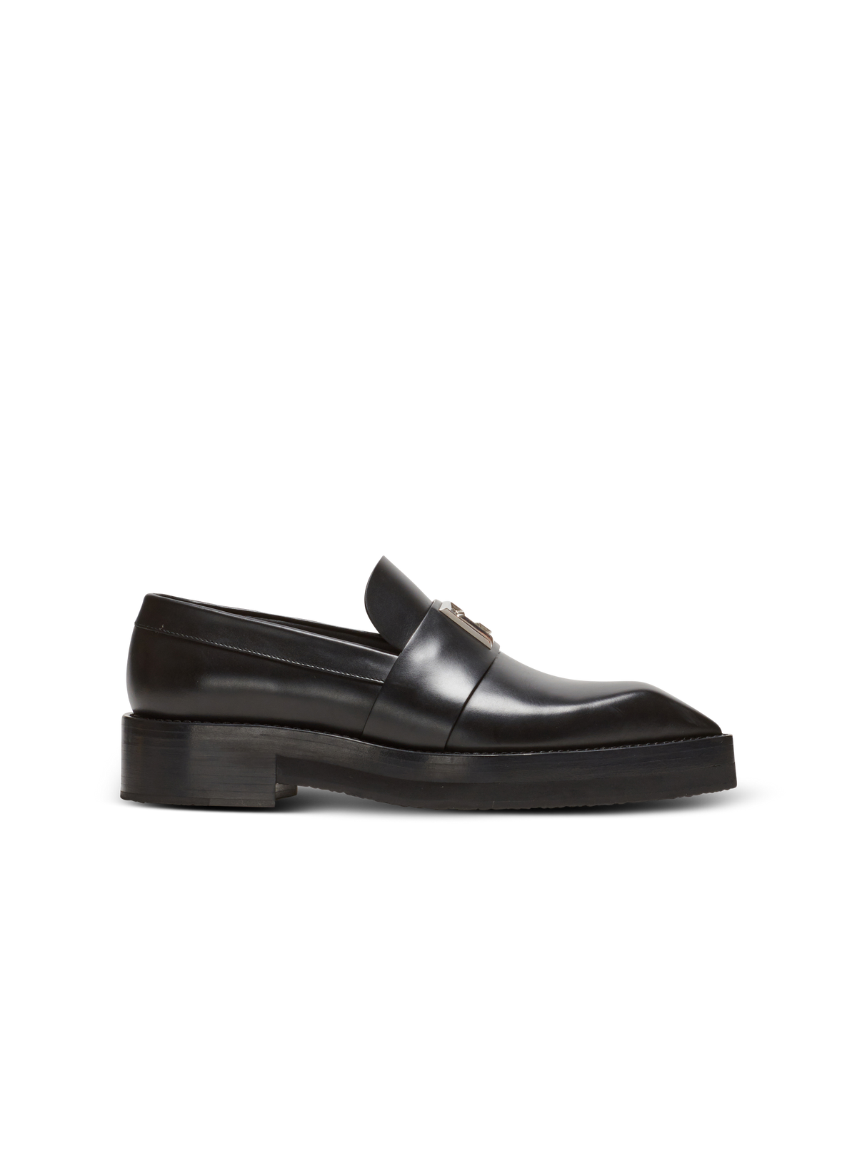 Mocassins ben en cuir lisse - Noir