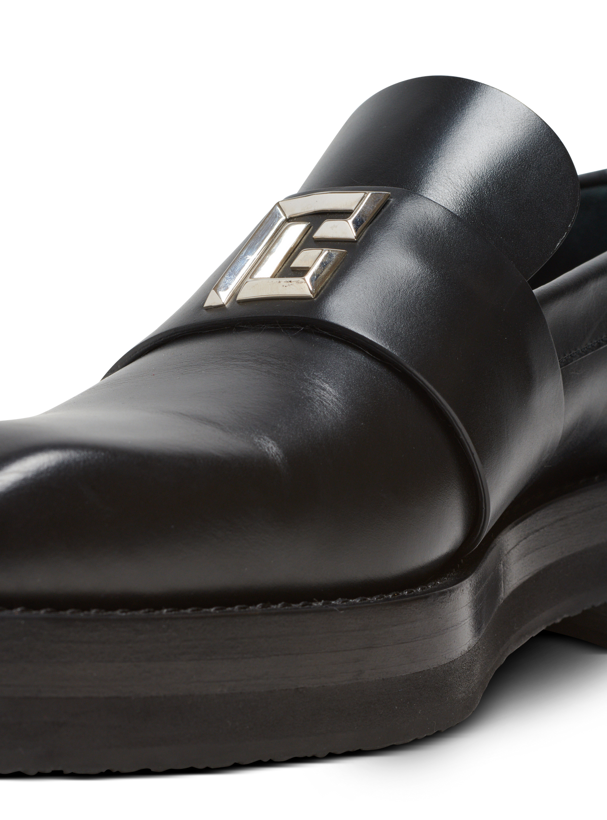 Mocassins ben en cuir lisse - Noir