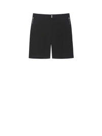 Short coupe classique en laine - Noir