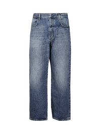 Jean coupe droite 5 poches - Indigo Blue