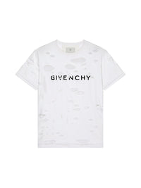 2 LAYERS OVERSIZED HOLE T-SHIRT