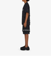 HOLES GIVENCHY PR. - BLACK GARMENT DYED