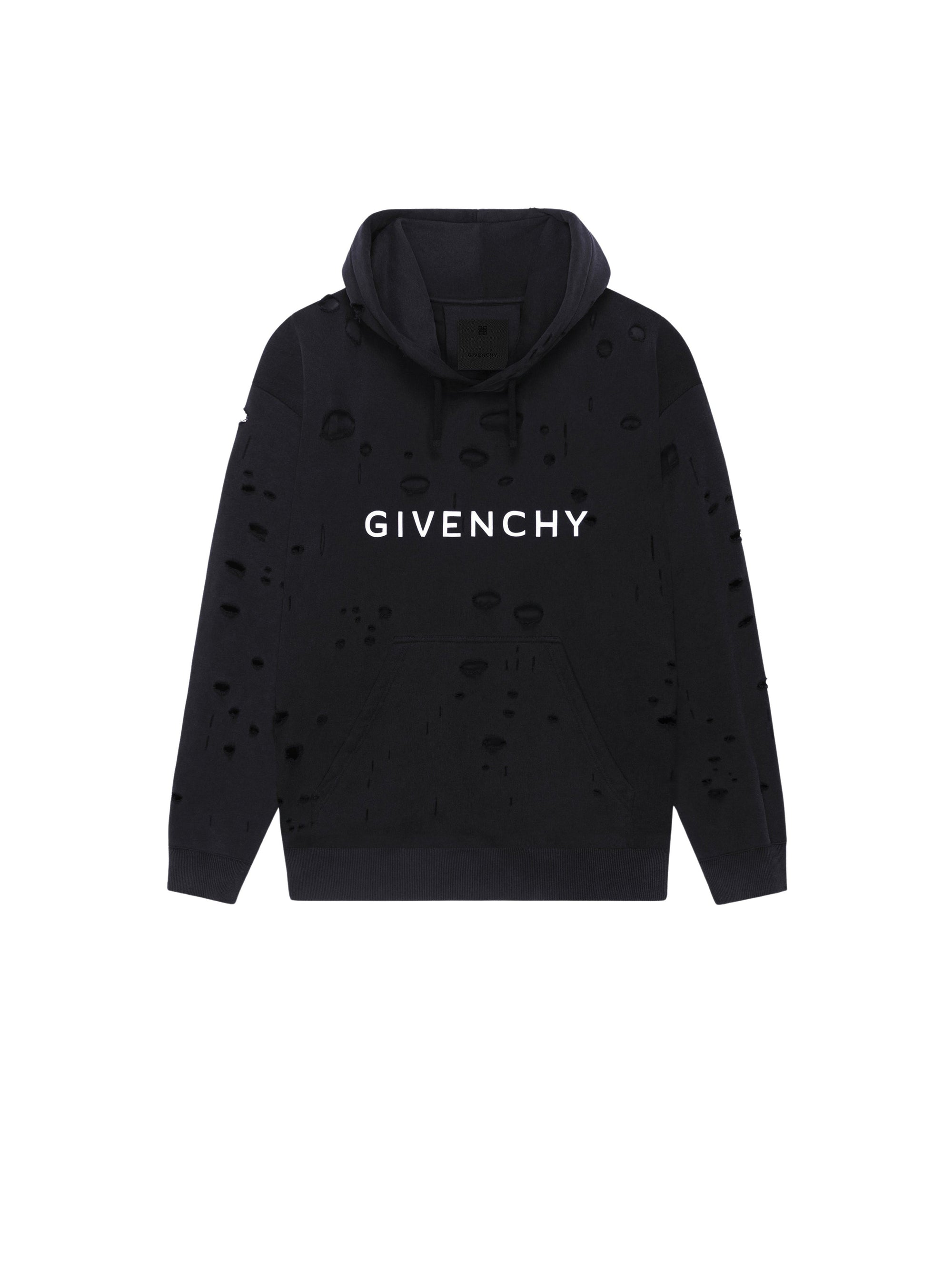CLASSIC FIT HOLE HOODIE