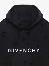 CLASSIC FIT HOLE HOODIE