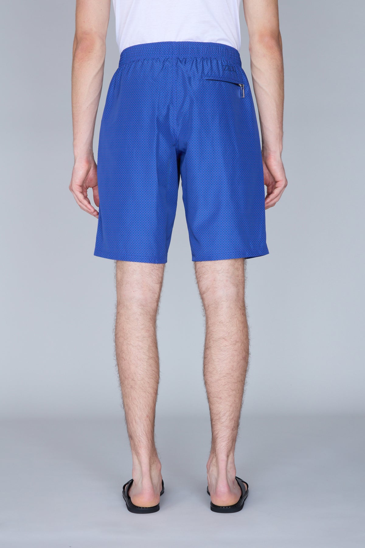 Short de bain à taille élastiquée - Electric Blue