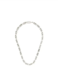 Collier G Cube en laiton - Argente