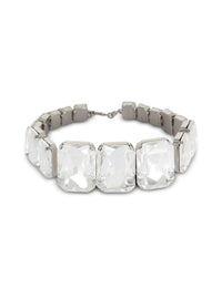Collier XL en laiton - Cristal
