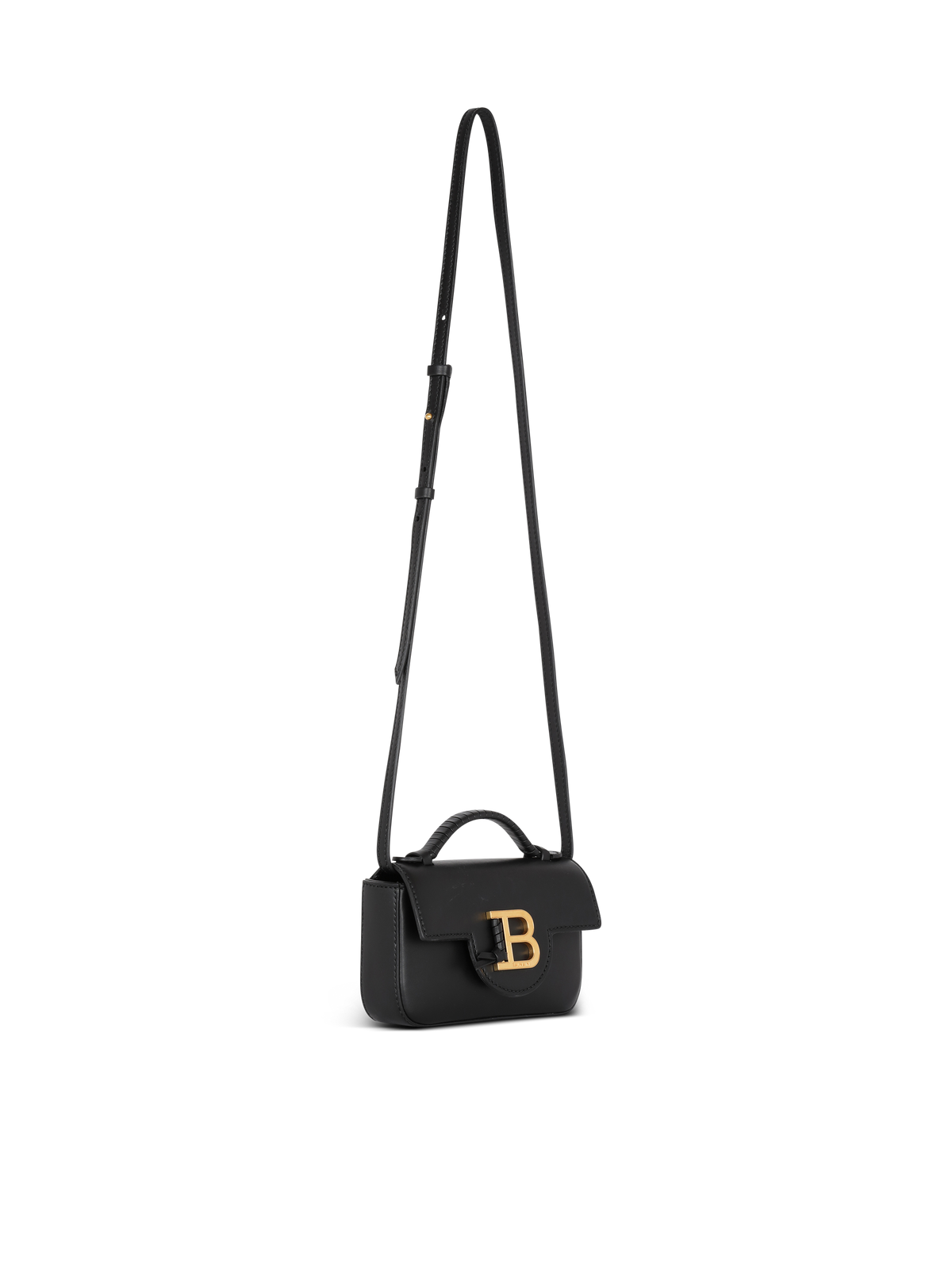 Sac b-buzz mini en cuir - Noir