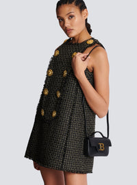Sac b-buzz mini en cuir - Noir
