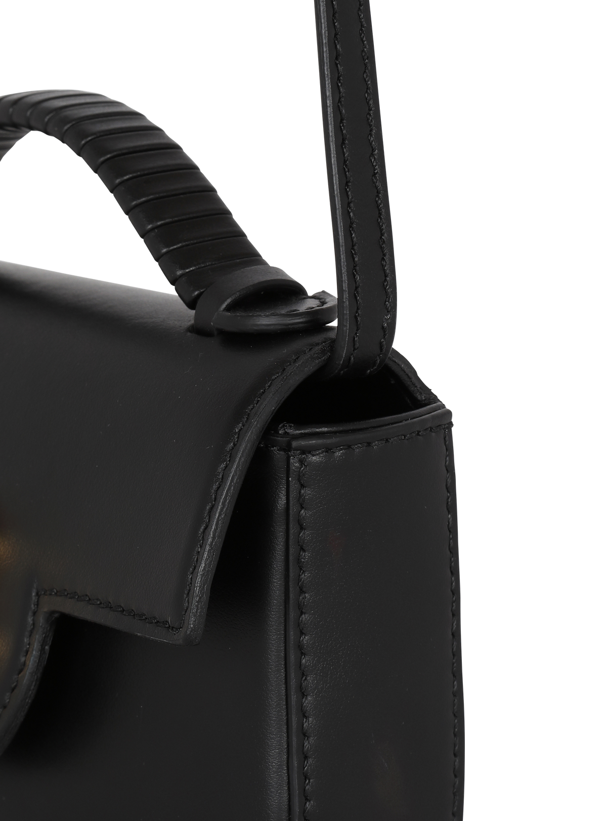 Sac b-buzz mini en cuir - Noir