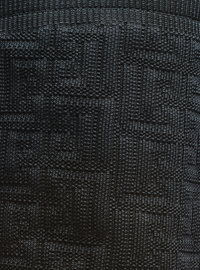 Cuissardes moneta en maille monogramme - Noir