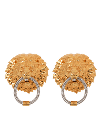 Boucles d’oreilles en laiton et perles - Or Clair
