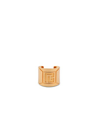 Bague tubular - Or Clair