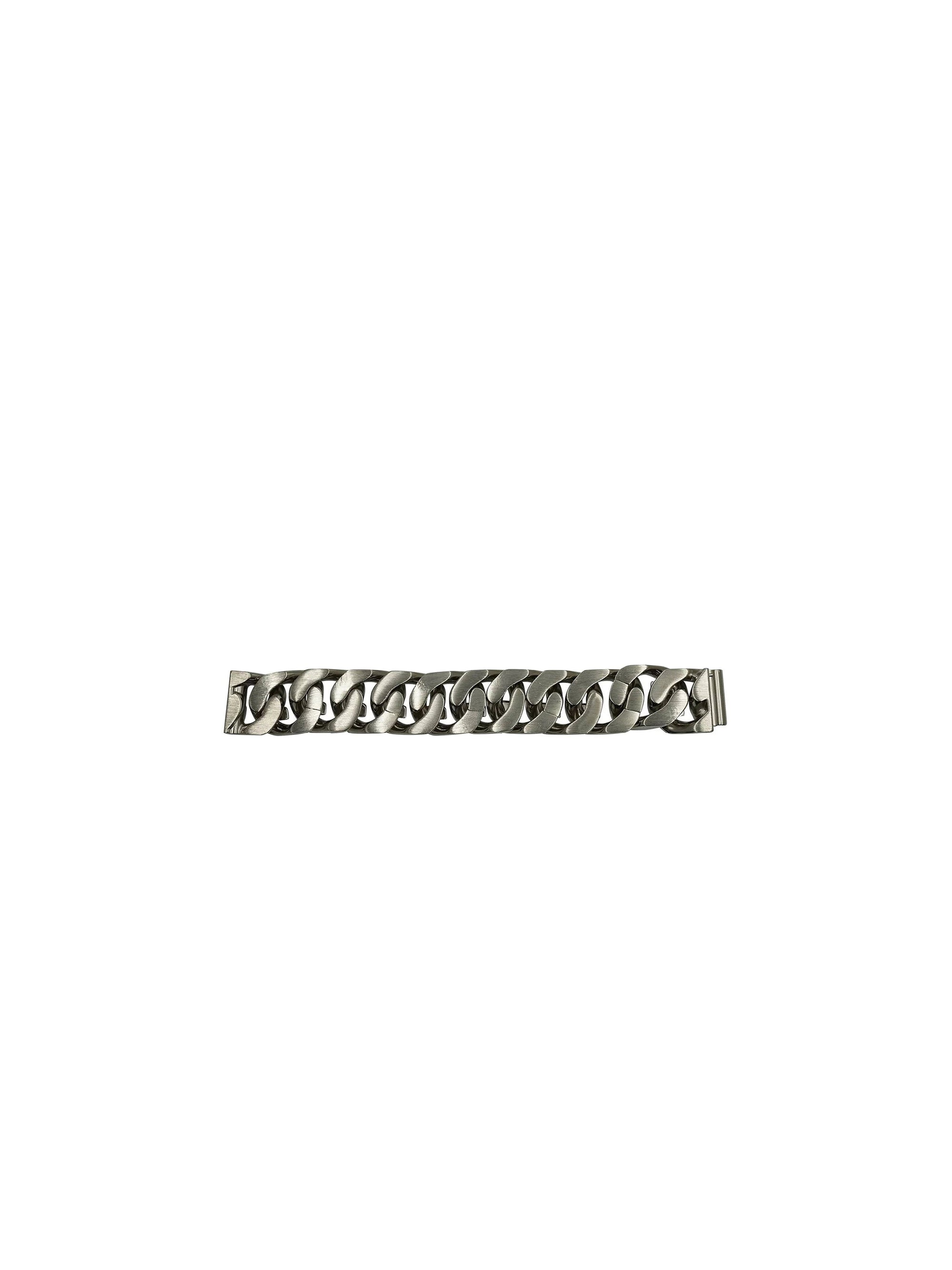 Bracelet chaîne G Chain en laiton - Argente