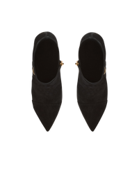 Bottines roni en cuir de veau - Noir