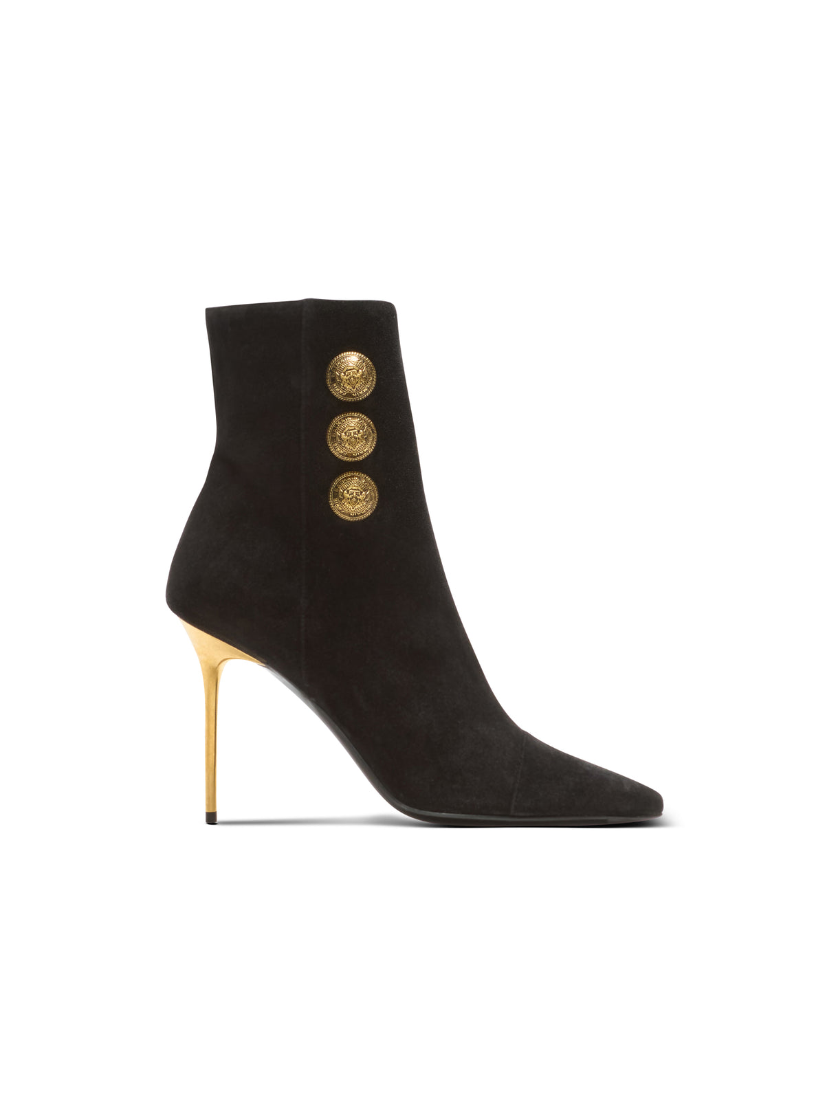 Bottines Roni 95 en cuir - Noir