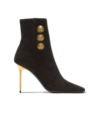 Bottines roni en cuir de veau - Noir