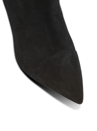 Bottines roni en cuir de veau - Noir