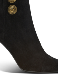 Bottines roni en cuir de veau - Noir
