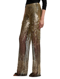 Pantalon Bradlee décoré en tulle - Black