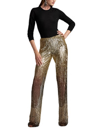 Pantalon Bradlee décoré en tulle - Black