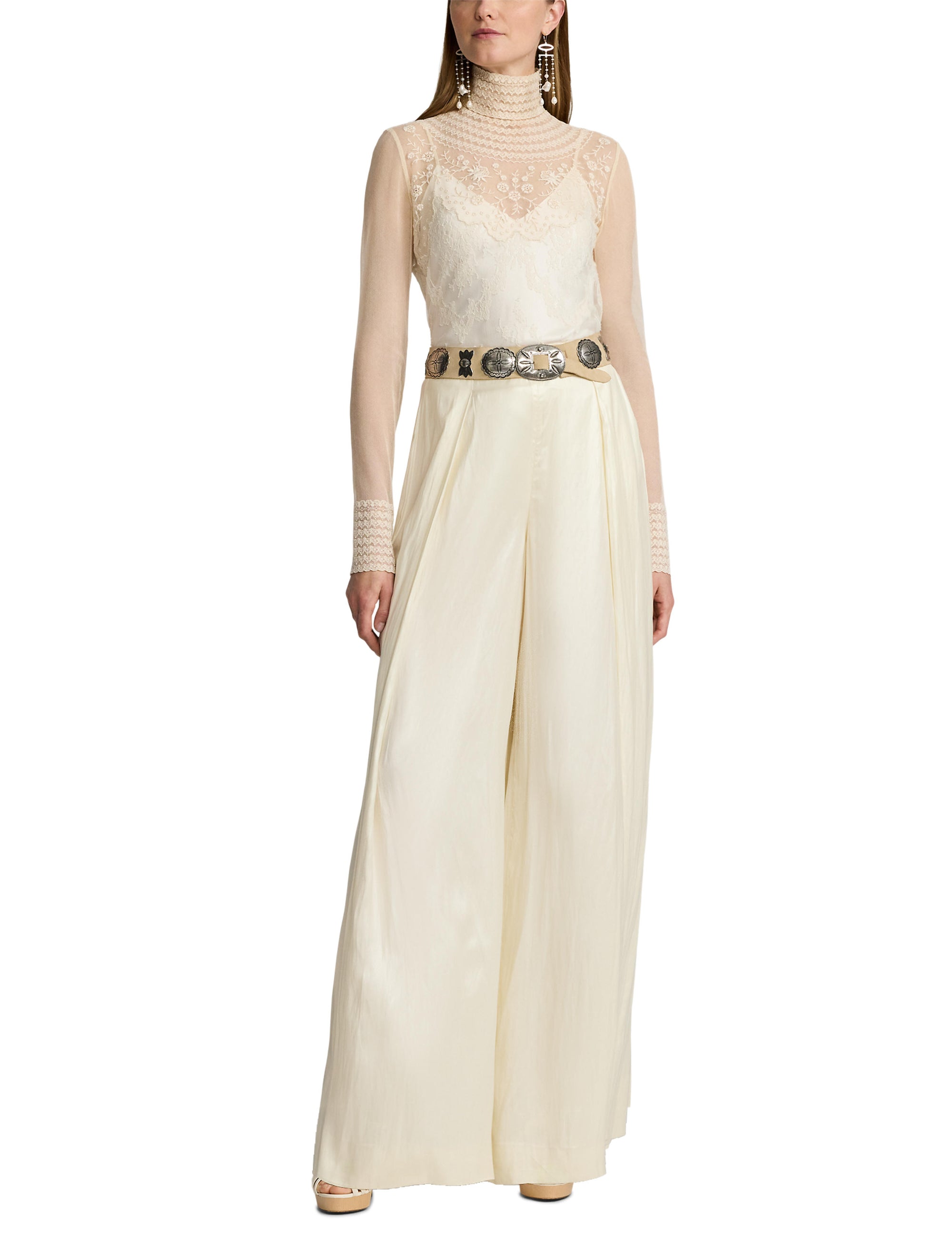 Pantalon large Kenzie - Lux Cream