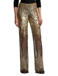 Pantalon Bradlee décoré en tulle - Black