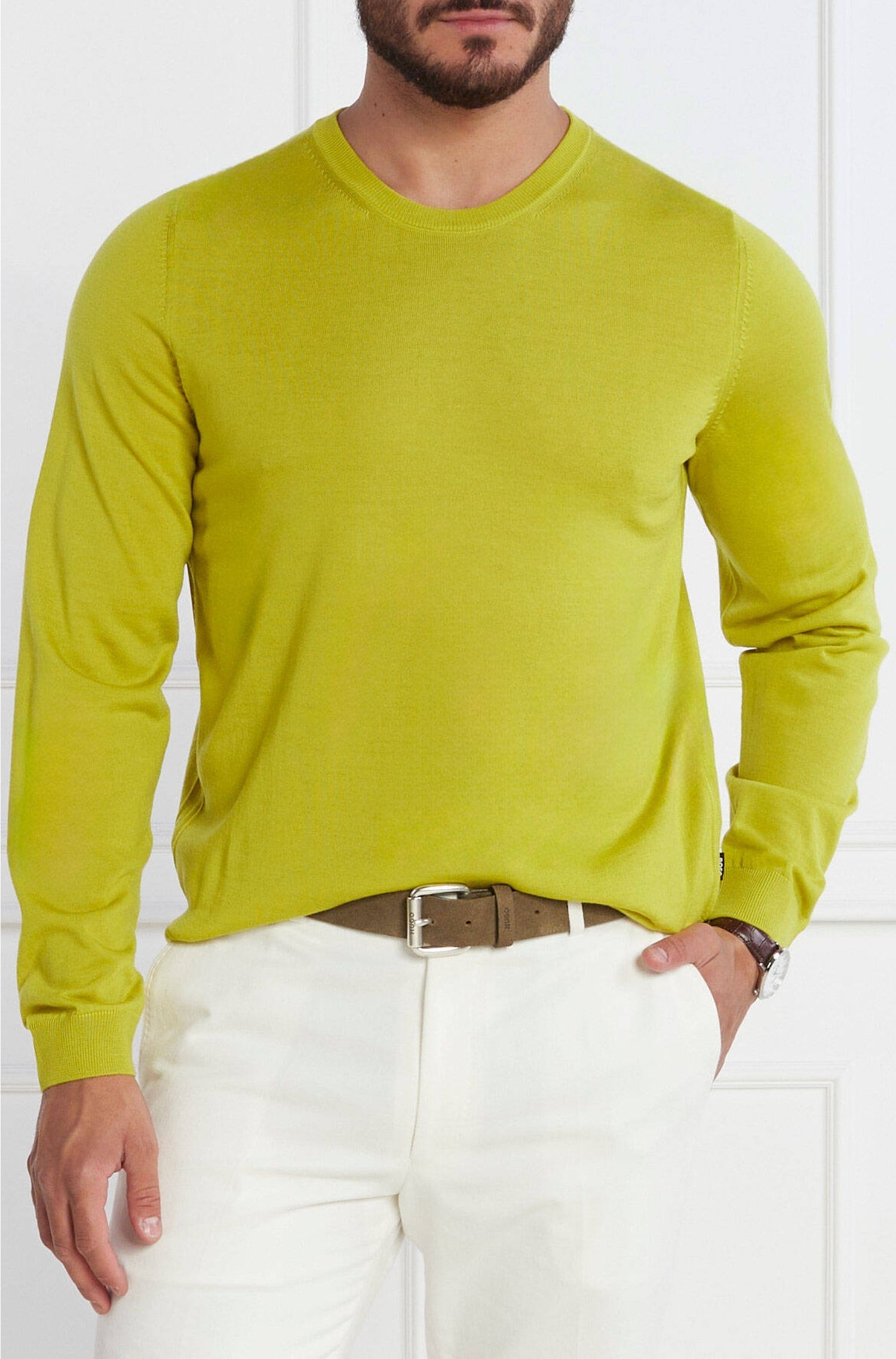 BRIGHT GREEN // KNITWEAR LENO-P