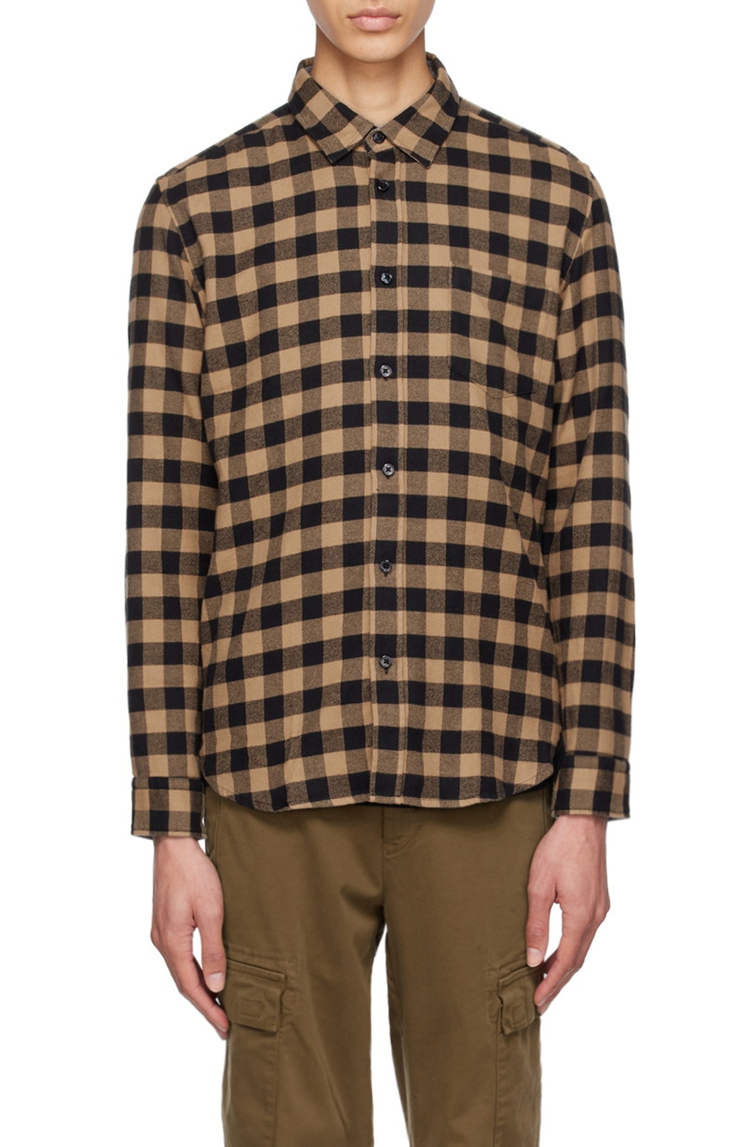 MEDIUM BEIGE // CASUAL SHIRTS LIAM_53P