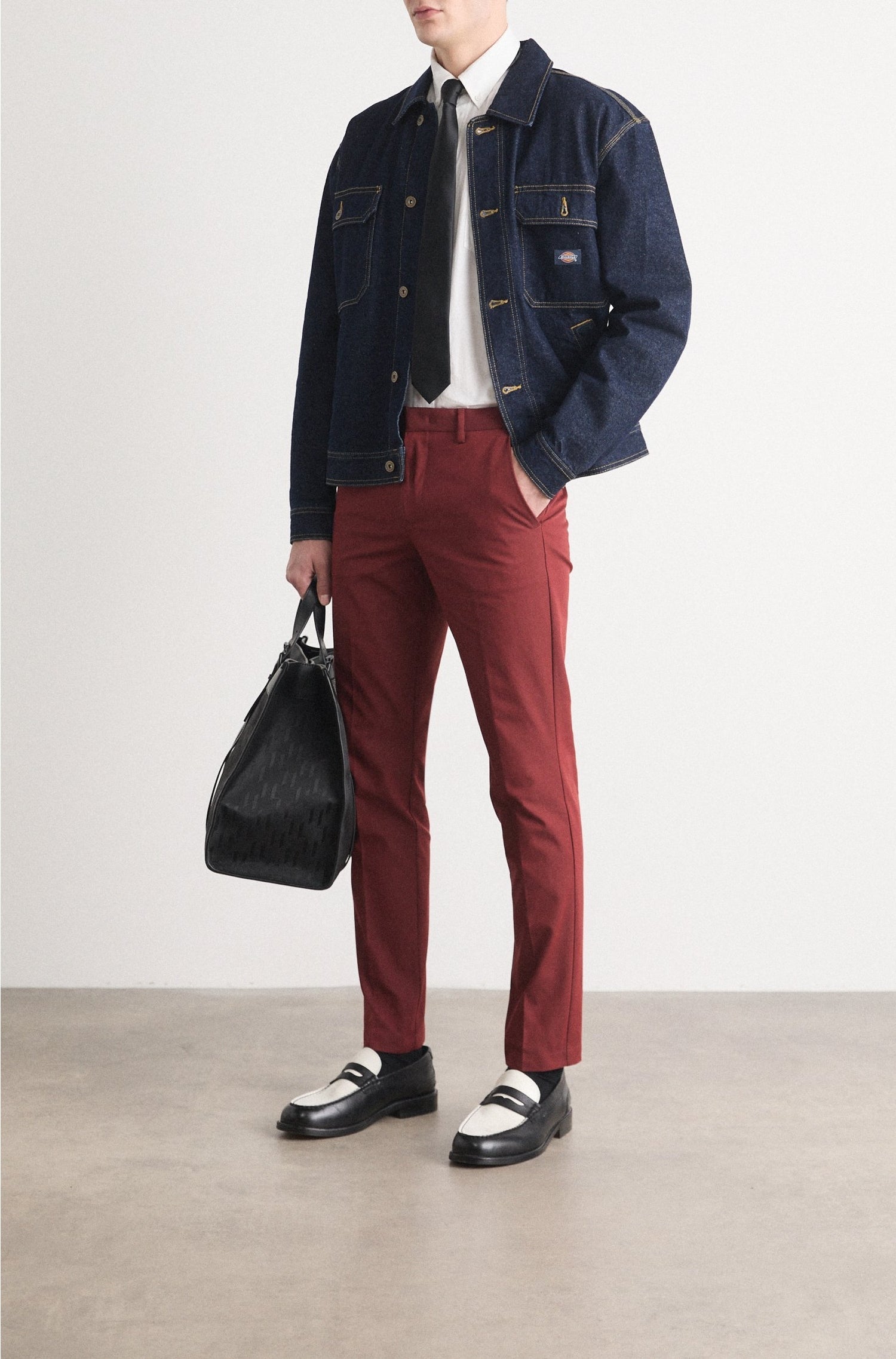 OPEN BROWN // CASUAL TROUSERS KAITO1_T