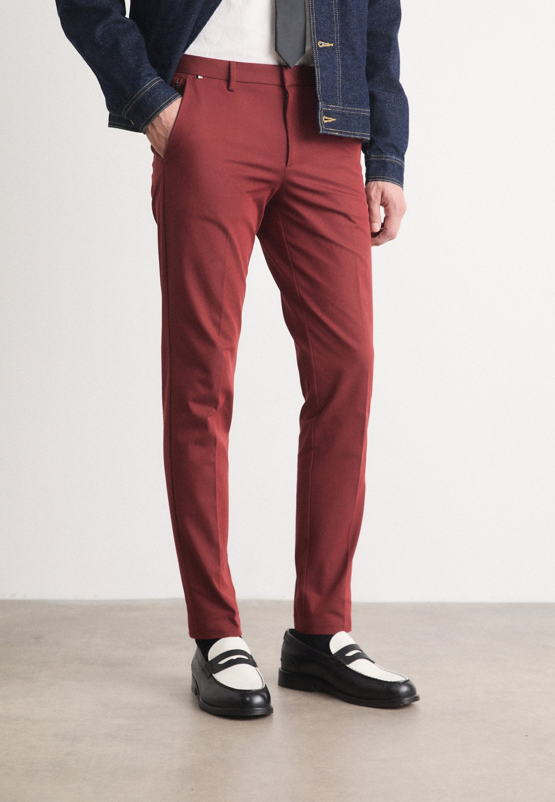 OPEN BROWN // CASUAL TROUSERS KAITO1_T