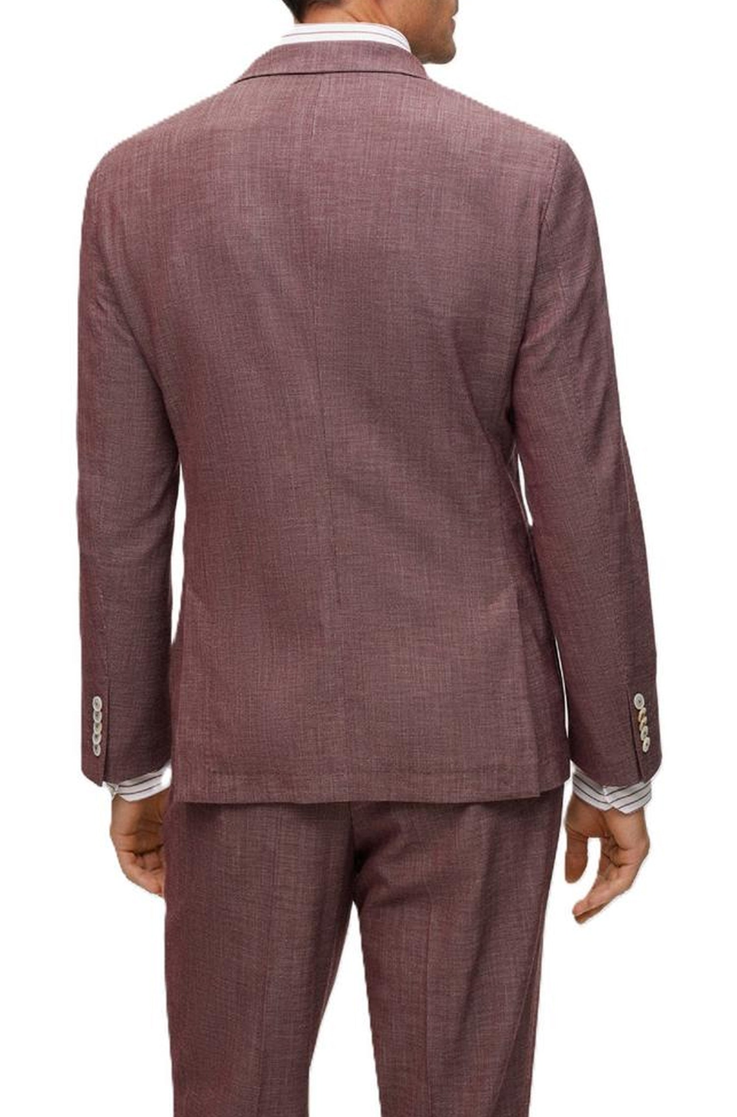 DARK RED // BUSINESS SUITS T-HESTON-2PCS-231
