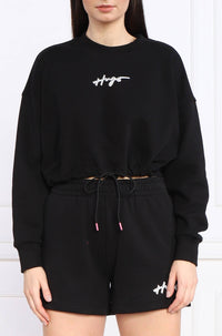Delive round-neck sweatshirt - Black