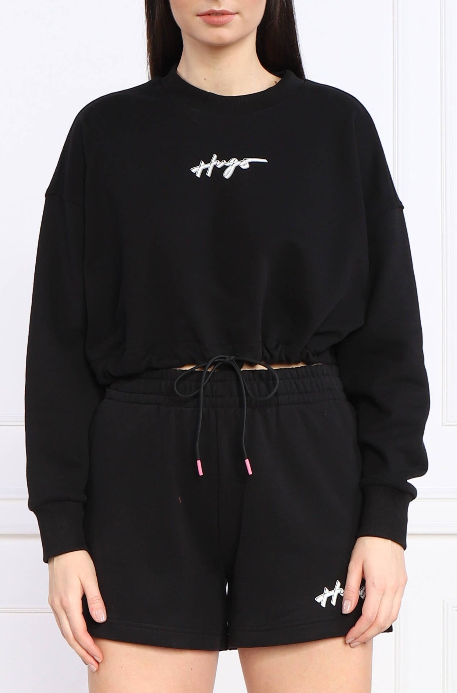 Delive round-neck sweatshirt - Black